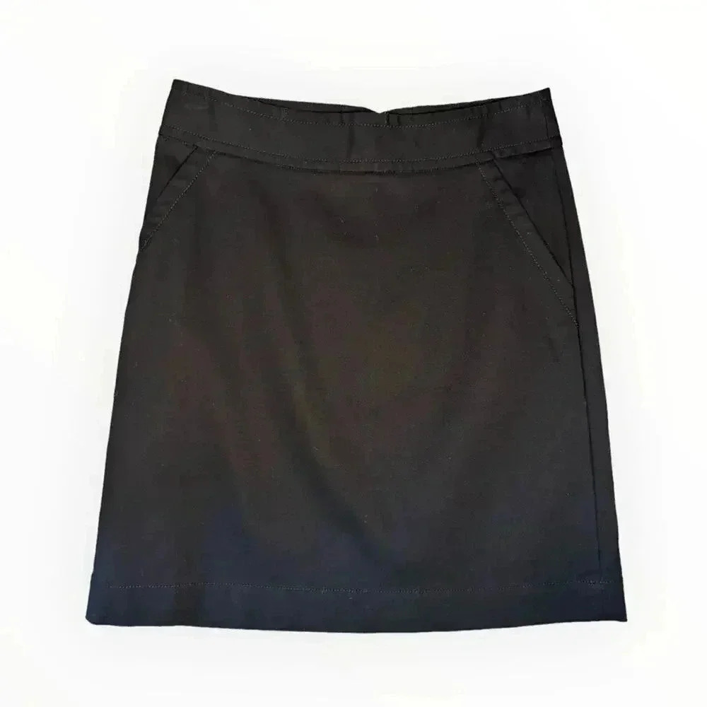 Banana Republic Women’s Size 0 Black Stretch Pocketed‎ Pencil Skirt